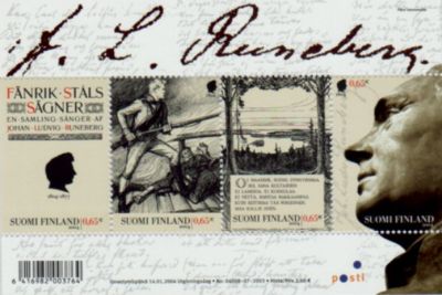 Runeberg postage stamps